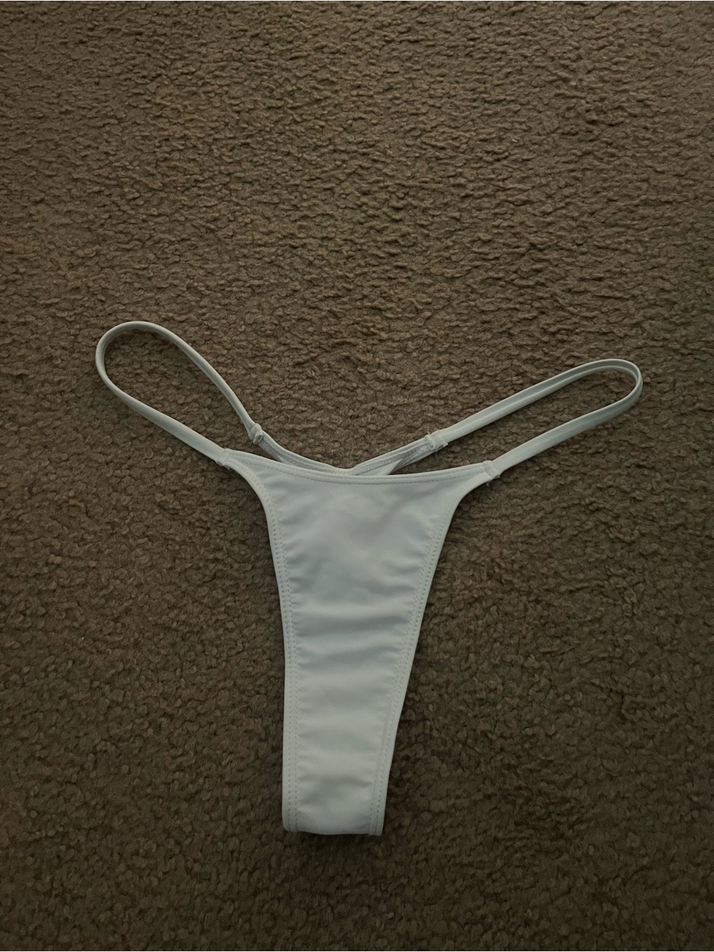 White Thong Bikini